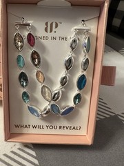 BOMB PARTY Holiday Jewel Candy Harvest Luxe Silver Plating Bracelet