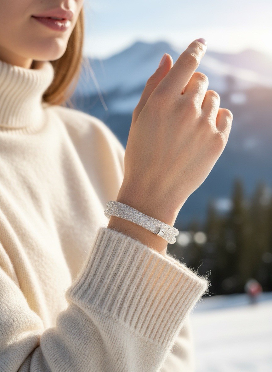 $89 Swarovski Stardust Silver Bracelet SW gallery