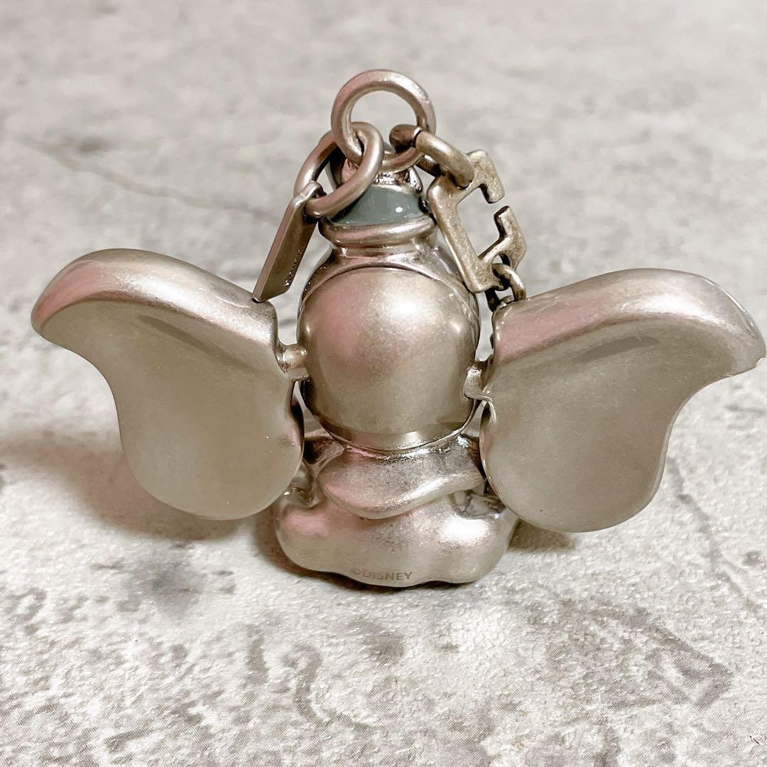 Coach Disney Dumbo Elephant Keychain Rare Charm Carabiner Clip Used gallery