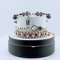 Bomb Party Fall Stacks RBP8343 “Simply That Girl” on Silver Plating