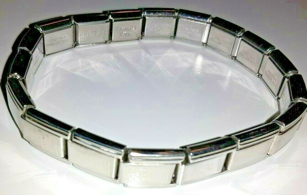 Grandma stainless steel stretch bracelet silver tone gallery
