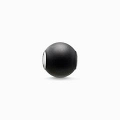 Genuine THOMAS SABO Matt Obsidian Karma Bead K0001-023-11 FREE DELIVERY
