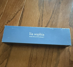 Lia Sophia Multicolor Charm Necklace Jewelry Gift Box Blue – Necklace Style