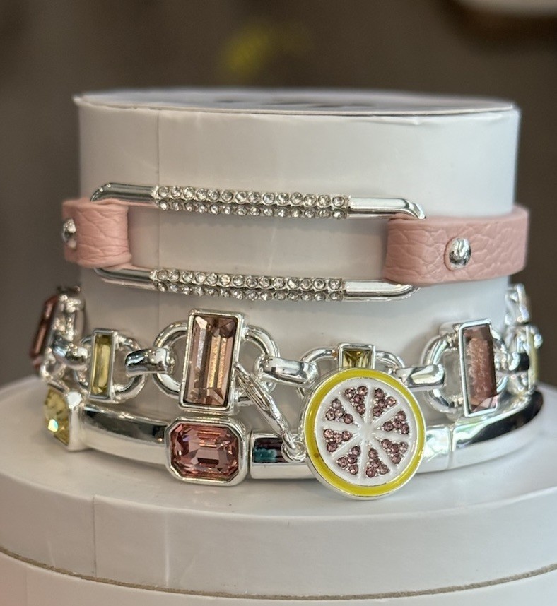 Bomb Party BP Spring Stacks 2026-Sugared Citrus ST32160-Silver Plating-Lemon gallery