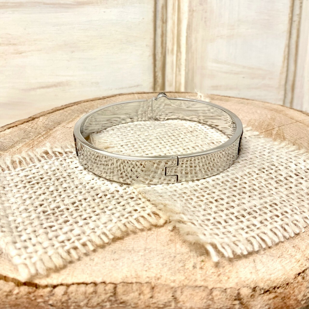 Damier man made leather bracelet stackable classic jewelry no colouration gallery
