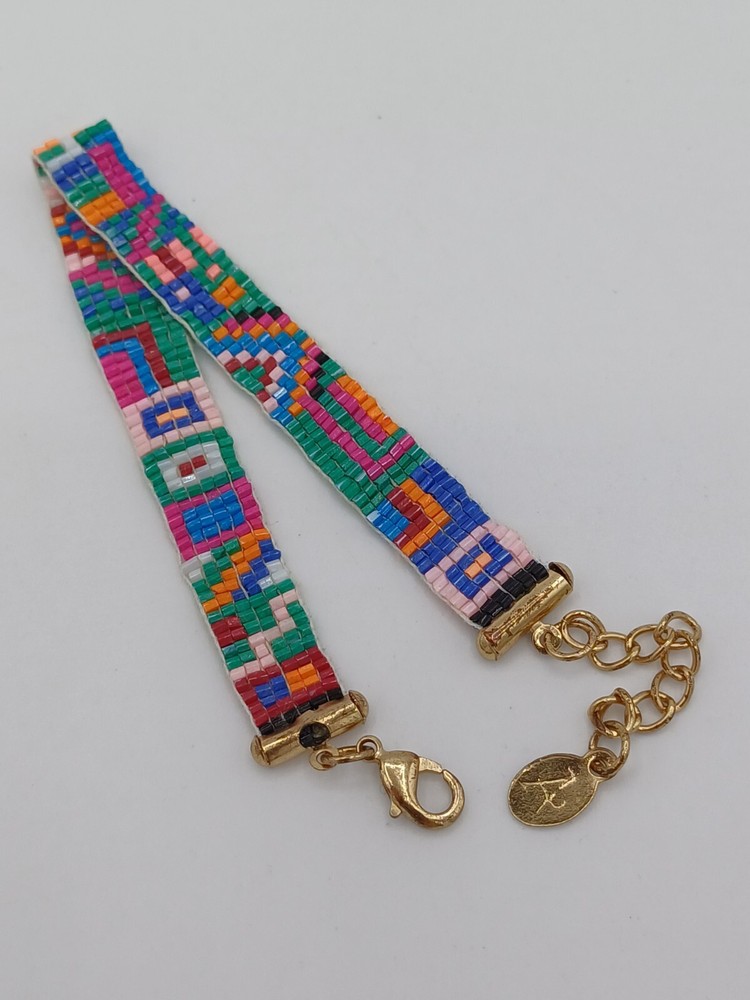 Accessorize Beautiful Colourful Multicoloured Beaded Bracelet