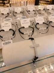Crystal Cross Adjustable Bracelet