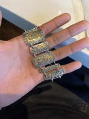 Vintage Pure 999. Silver women’s bracelet