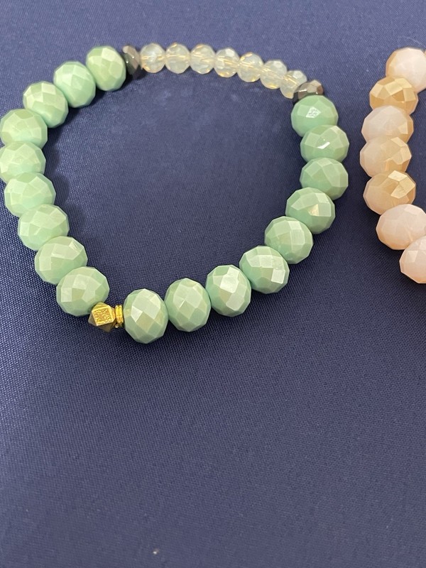Erimish Stackable Semi-precious Stone Beaded Stretch Bracelets gallery