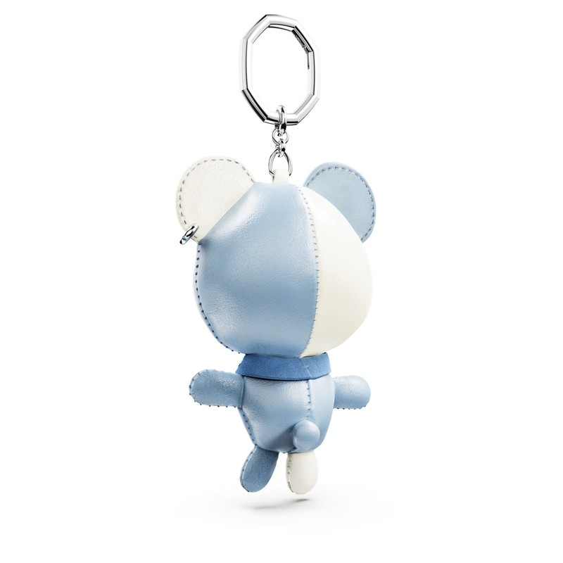 Swarovski Crystal Teddy Bag Charm, Bear, Blue, Rhodium Plated 5733771 gallery