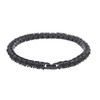 Mnyixsi Hip Hop Bling Black Link Chain 14K Gold Silver Plated 5mm Iced Out Tenni gallery