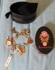 New Rare Accessorize Watch Bracelet Charms Jewellery Box Gift