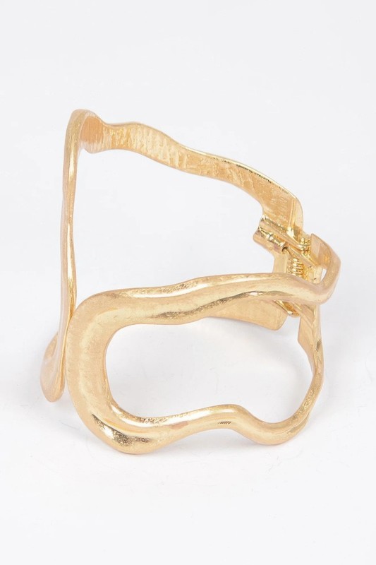 Cast Metal Spring Hinge Cuff gallery