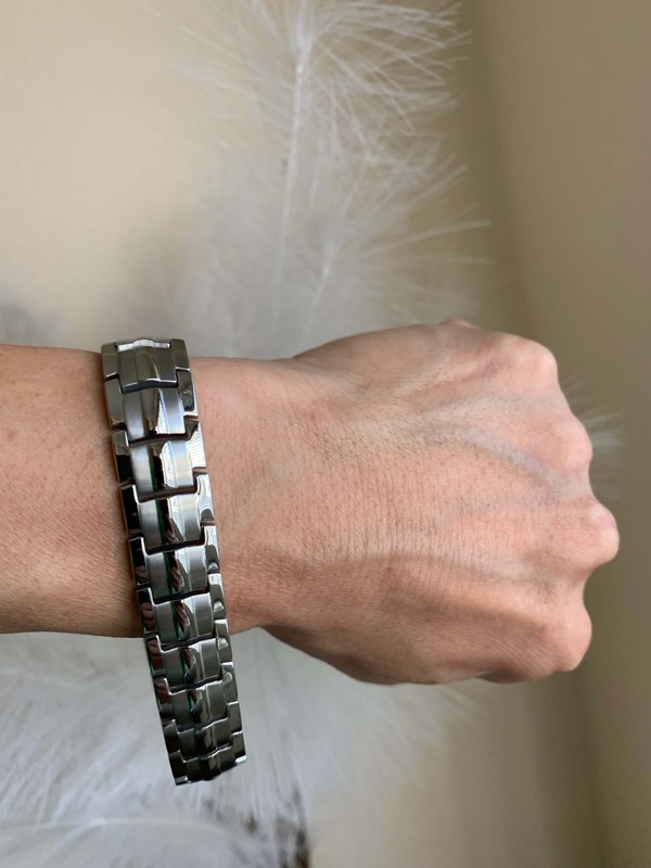 Stunning Magnetic Bracelet Men Women Renew Balance Energy Arthritis Pain Relief gallery