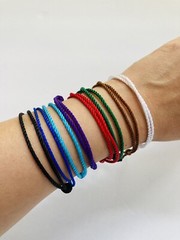 Adjustable 3 Pack Nylon String Bracelet Cord Bracelet Surfer Gift Men Women