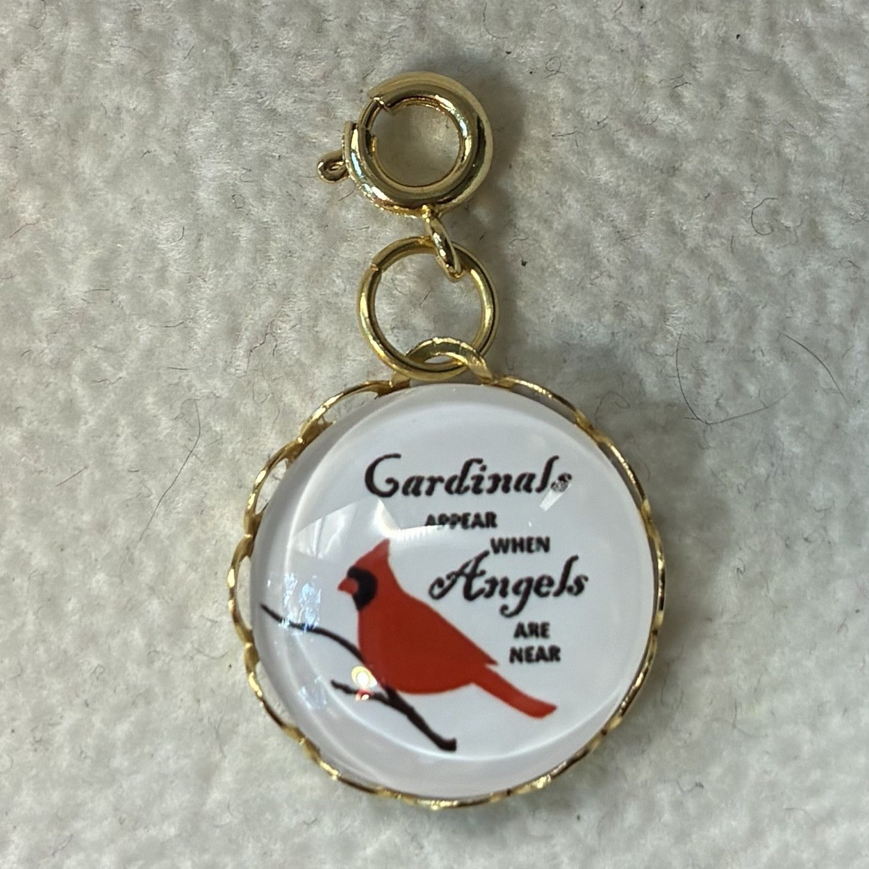 Cardinal Bird “Cardinals Appear When Angels are Near”, Nice Memory of Loved One gallery