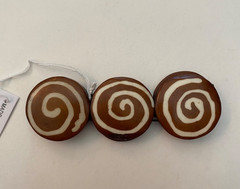 Venus Imports Elastic Round Stone Bracelet Spiral Approx. 9″ Around