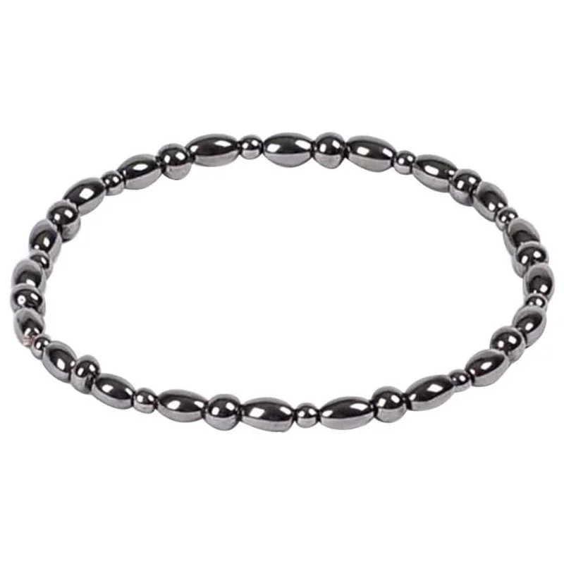 2Pcs Magnetic Weight Loss Effective Anklet Bracelet Black Gallstone Slimming Sti gallery
