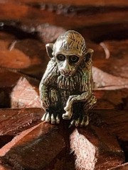 Redbalifrog MAGIC MONKEY Silver Bead