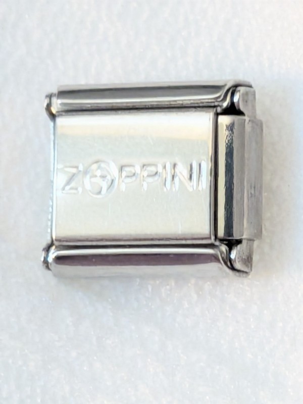 Authentic Zoppini Israel Israeli Flag Italian Charm Classic 9mm Link B110 gallery