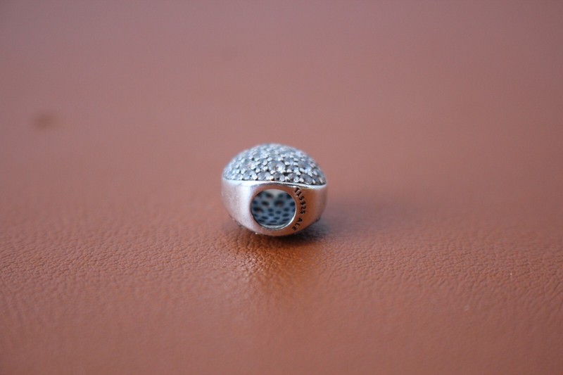 Authentic Pandora Silver 925 Pave Sphere CZ Charm 797540CZ gallery