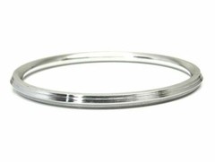 Stainless Steel unisex bangle bracelet Sikh Kara kada religious 5mm wide