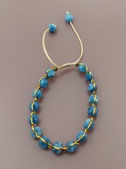 Adjustable Cloth Rope Stone Bracelets
