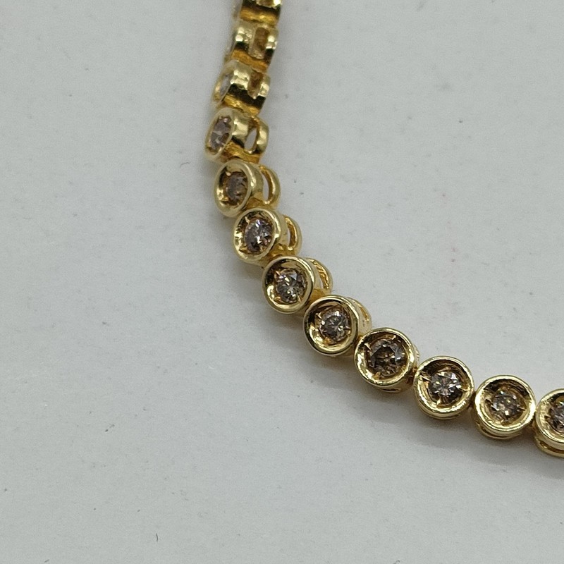 Jewelry Bracelet Natural Diamond 2ct Gold 5703942 gallery