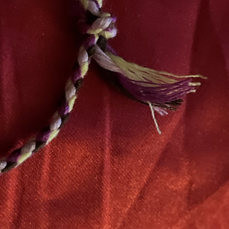 NEW BOHO BRAID THREAD FRIENDSHIP BRACELET ADJUSTABLE PLUM LIME PINK BROWN NIP gallery