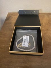 Shop GLD Tennis Bracelet White Gold 9” 5MM Brand New In Box