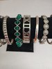 Lot of 10 Bracelets. Various Styles (#567) gallery