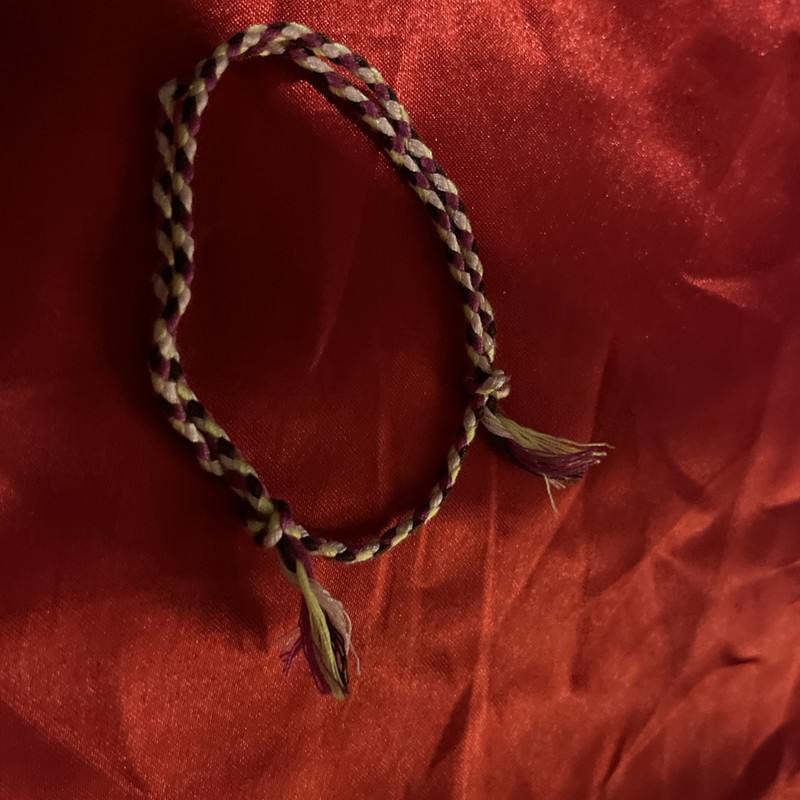 NEW BOHO BRAID THREAD FRIENDSHIP BRACELET ADJUSTABLE PLUM LIME PINK BROWN NIP gallery