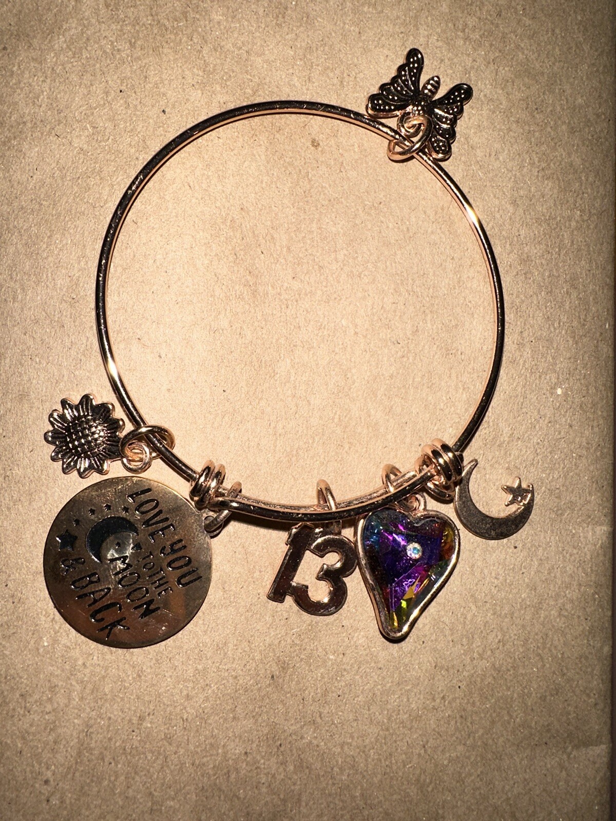Charm Bracelet, Thirteen Birthday Gift, Jewelry, Special occasion gallery