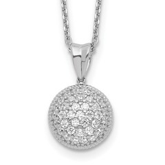 925 Sterling Silver Sterling Shimmer Sterling Silver Rhodium-plated 18 inch 41 S