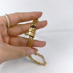 Personalized 1-5 Multiple Name Engraved Bracelet Custom Jewelry Chain Gold Black
