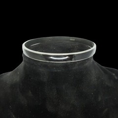 Black Inlaid Adult Slip-on Bracelet – 9″ Circumference