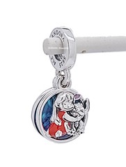 100% Authentic PANDORA 925 Disney Lilo & Stitch Family Charm Pendant 799383C01