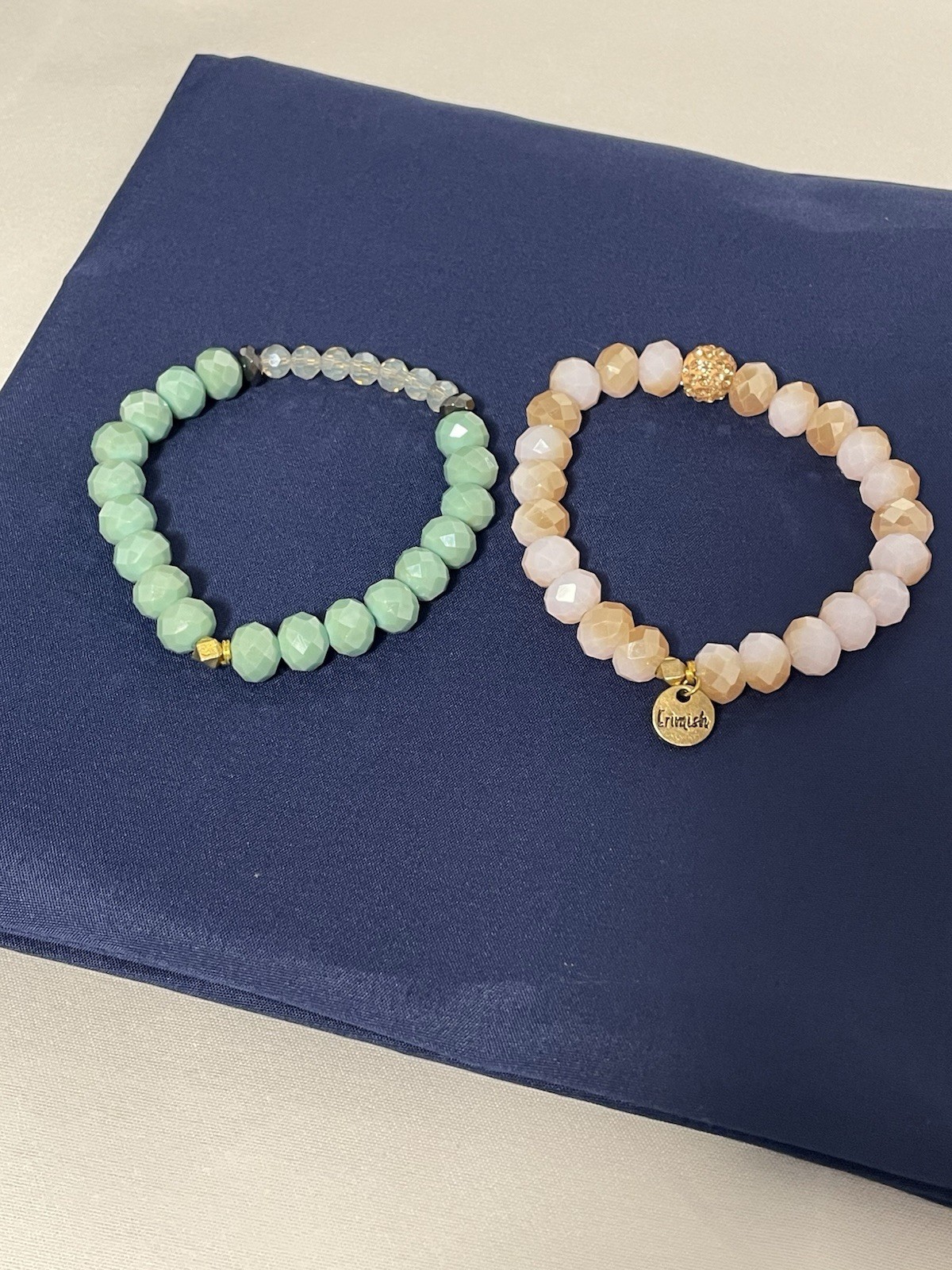 Erimish Stackable Semi-precious Stone Beaded Stretch Bracelets gallery