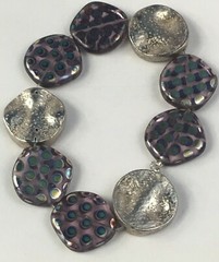 Costume Jewelry Stretch 7-8″ Bracelet Contemporary Design