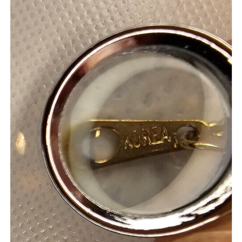 Gold In Color Bracelet With "Korea" Markings gallery