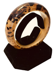 Beautiful Animal Print Tiger Resin Bangle Bracelet from Nordstrom