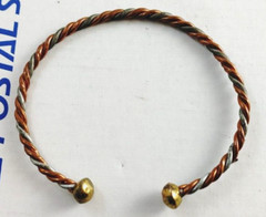 Ancient Viking Norse Celtic Western Copper Bracelet Band Bangle Wristlet Vintage