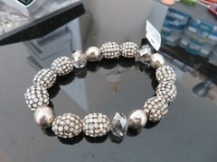 CHICOS “ESTELLA” AB OPAQUE STRETCH BRACELET