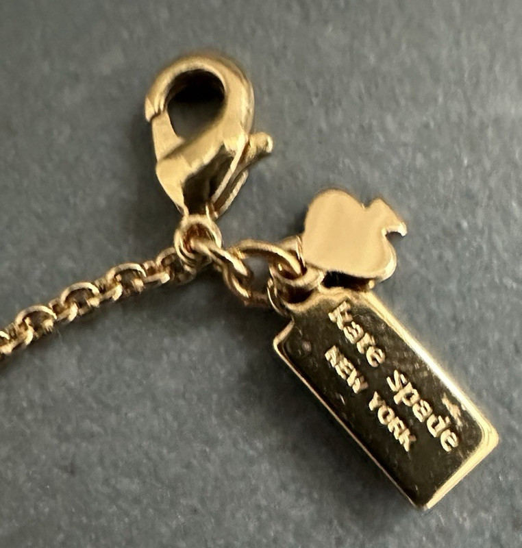 Kate Spade New York Better Half Bracelet 8" Say Yes Collection W/ Pouch NEW gallery