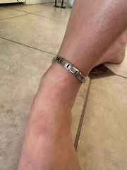 Thinnest Magnetic Anklet Bracelet Women Men Balance Energy Power Calm Love Joy