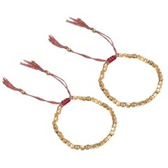 Knit Bracelet Knitting Bracelet Resin Tassel Decorative Bracelet