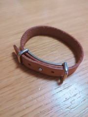 HERMES Api 2 Leather Bracelet Brown Pouch Included 15.5-17.5cm Pre-owned