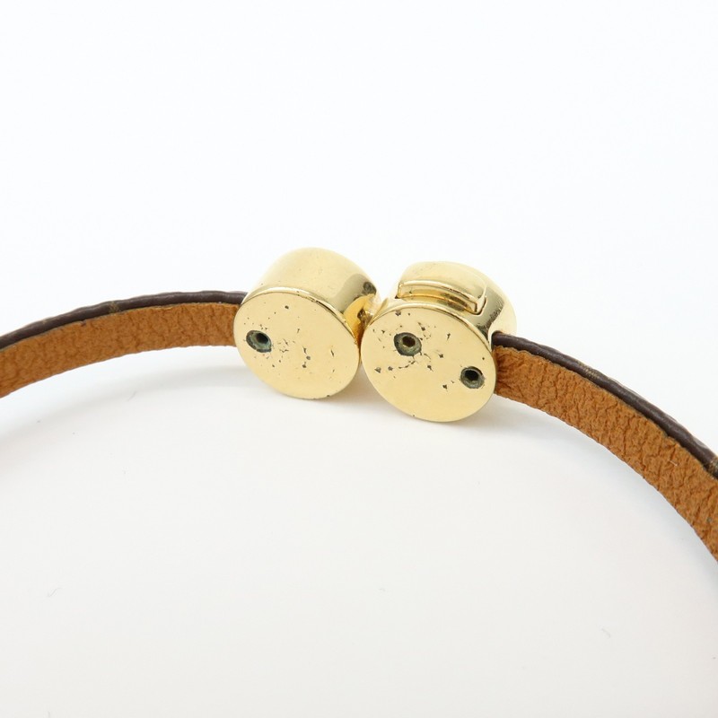 Louis Vuitton Monogram Historic Mini Bracelet Size 17 M6407F Authentic Used F/S gallery