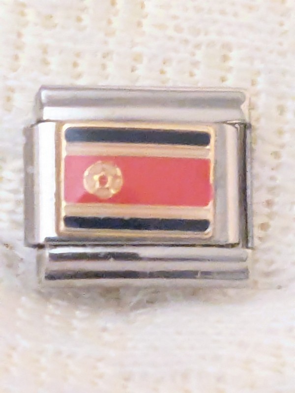 Authentic Puzzle Collection Classic Italian 9mm Korean Flag Korea K56 gallery