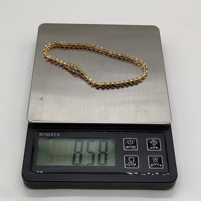 Jewelry Bracelet Natural Diamond 2ct Gold 5703942 gallery
